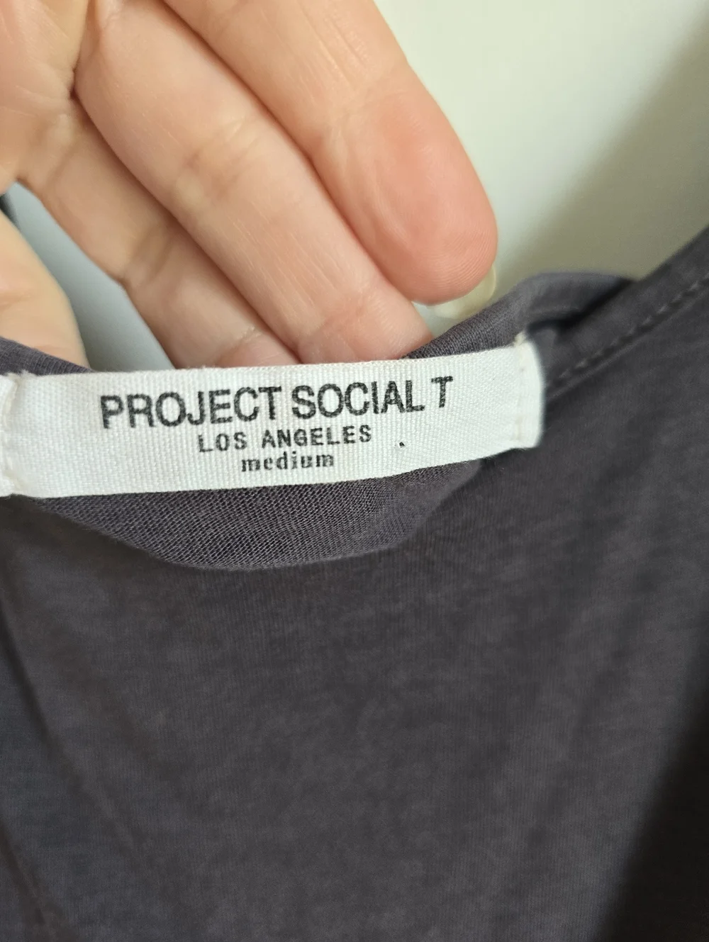 Project Social T Charcoal Scoop Neck Ruched Tank Dress - Picture 6 of 7